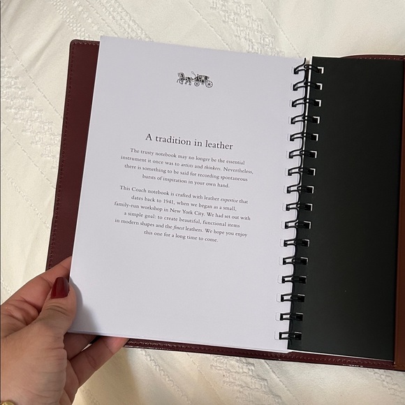 Coach Notebook in Signature Canvas with the Holiday Train motif - Picture 3 of 8